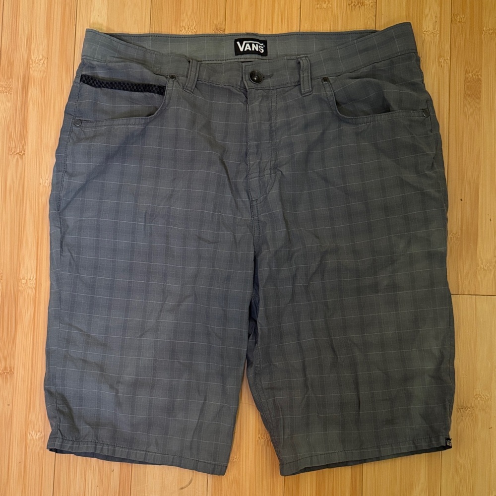 Vans Charcoal Checkered Men's Shorts
